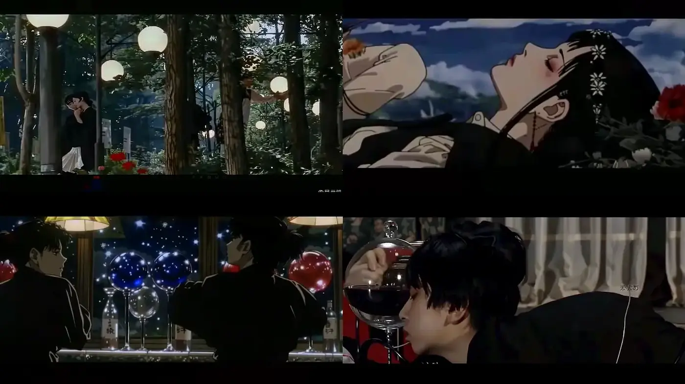 Mesmerizing Fusion of Dreamlike Anime Aesthetics with Nostalgic Lighting - Midjourney sref style