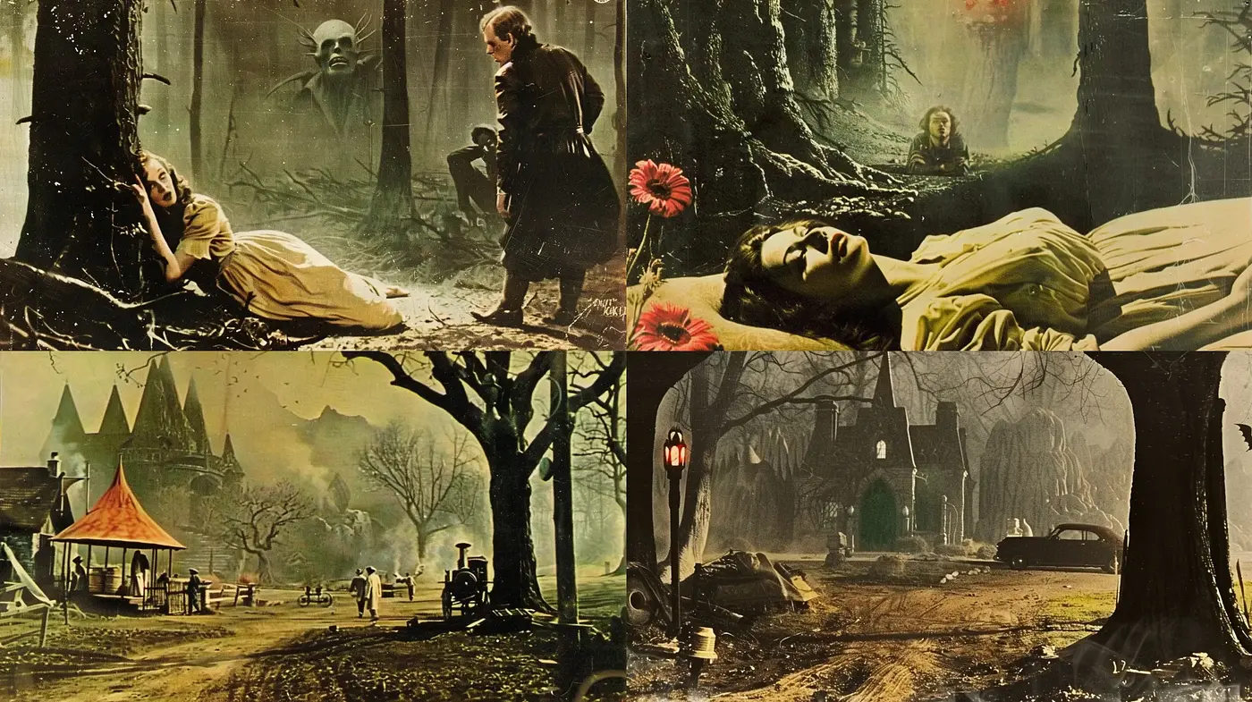 Ethereal Gothic Realism in a Classical Painting Tradition - Midjourney sref style