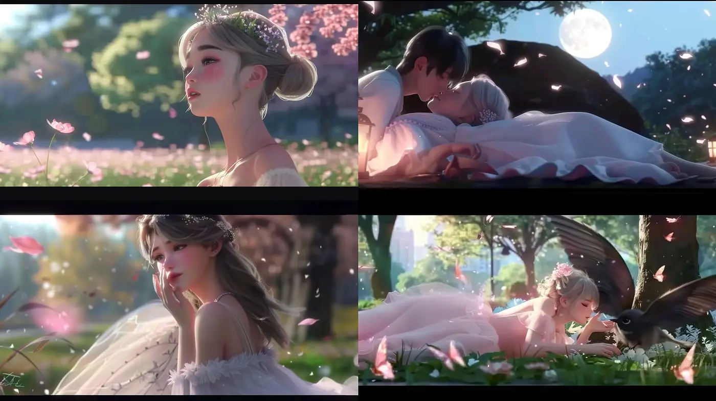 Ethereal Twilight Dreamscape: A Harmonious Blend of Pastel Shades and Soft Light in Digital Artistry - Midjourney sref style