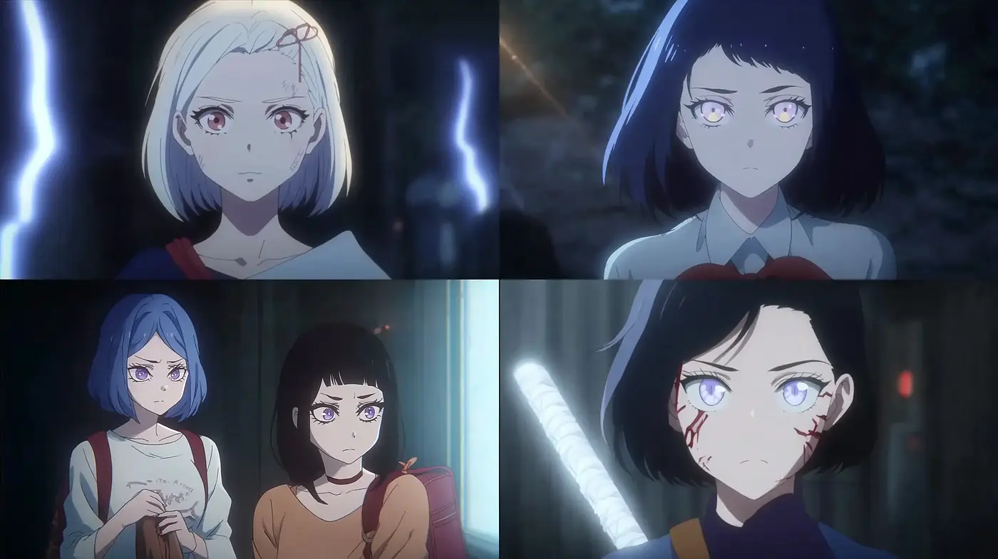 Dramatic Anime Style with Emotional Character Expressions and Atmospheric Lighting - Midjourney sref style