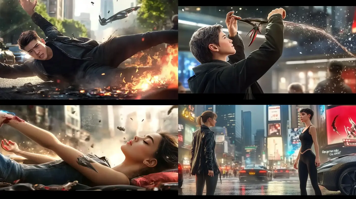 Neo-Noir Cinematic Panache with a Photorealistic Touch - Midjourney sref style