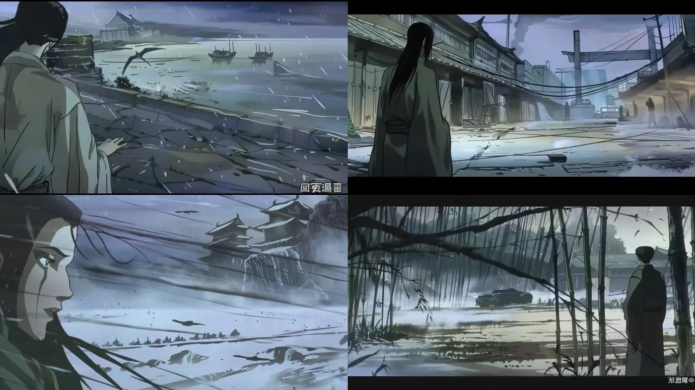 Ethereal Twilight: A Harmonic Melding of Solitude and Serenity in a Lyrical Anime Style - Midjourney sref style