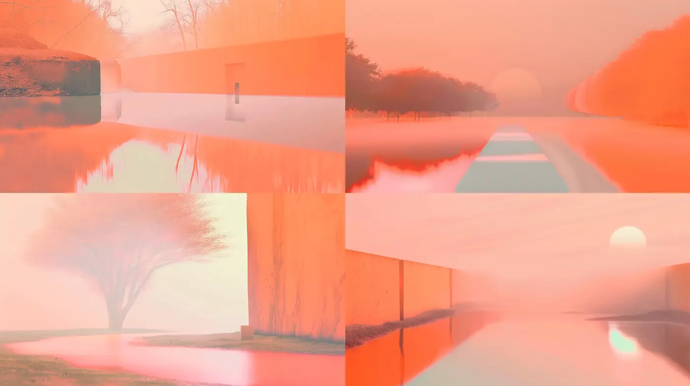 Ethereal Dawn: A Dreamscape in Soft Pastel Hues - Midjourney sref style