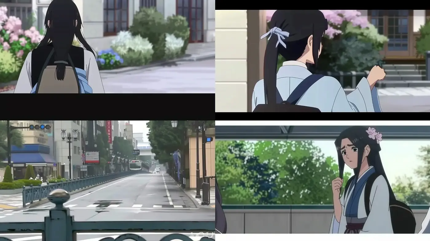 Serene Japanese Animated Narratives - Midjourney sref style
