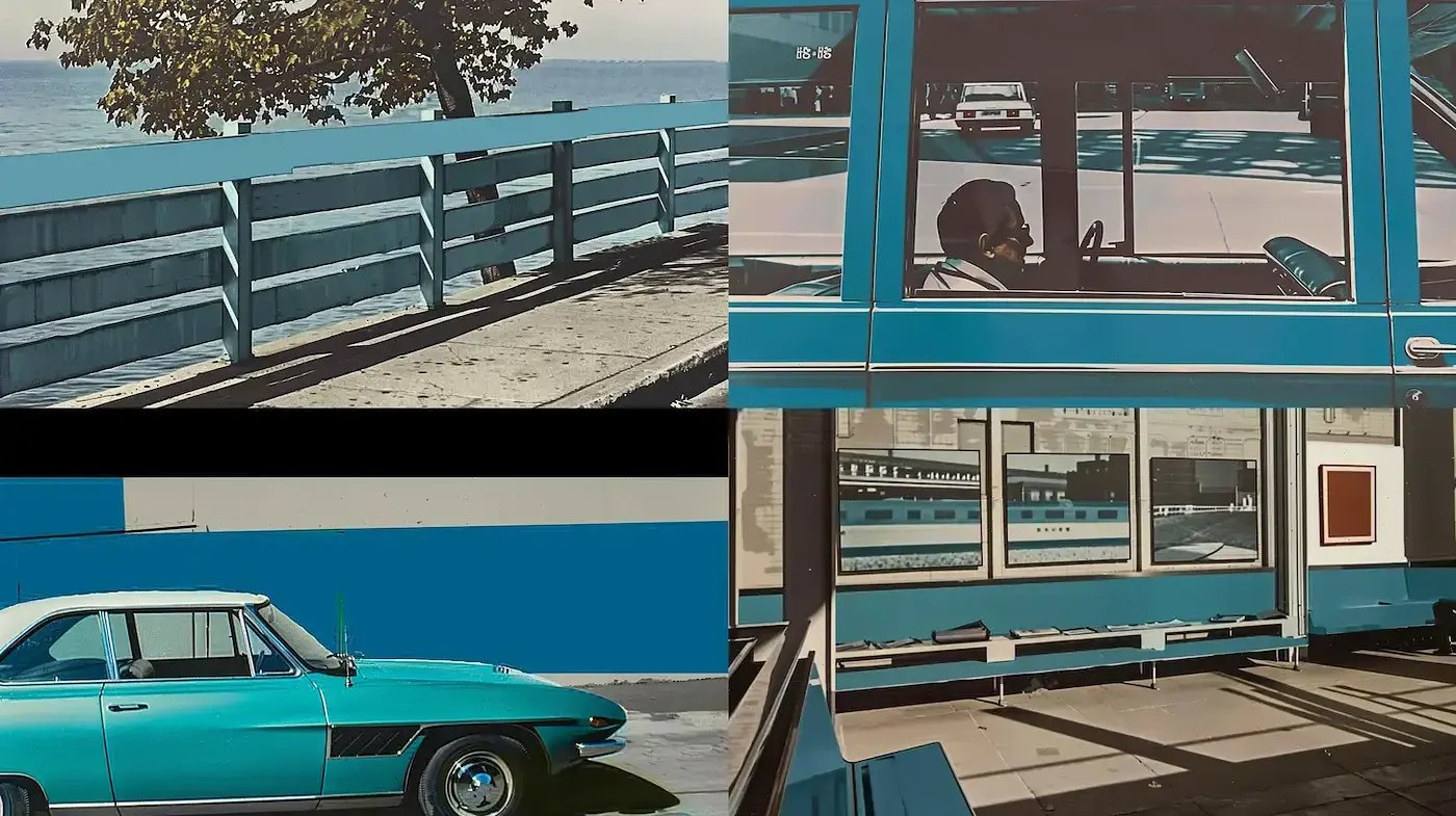 Consistent Midjourney Style with Retro Influences and Vibrant Color Palette - Midjourney sref style
