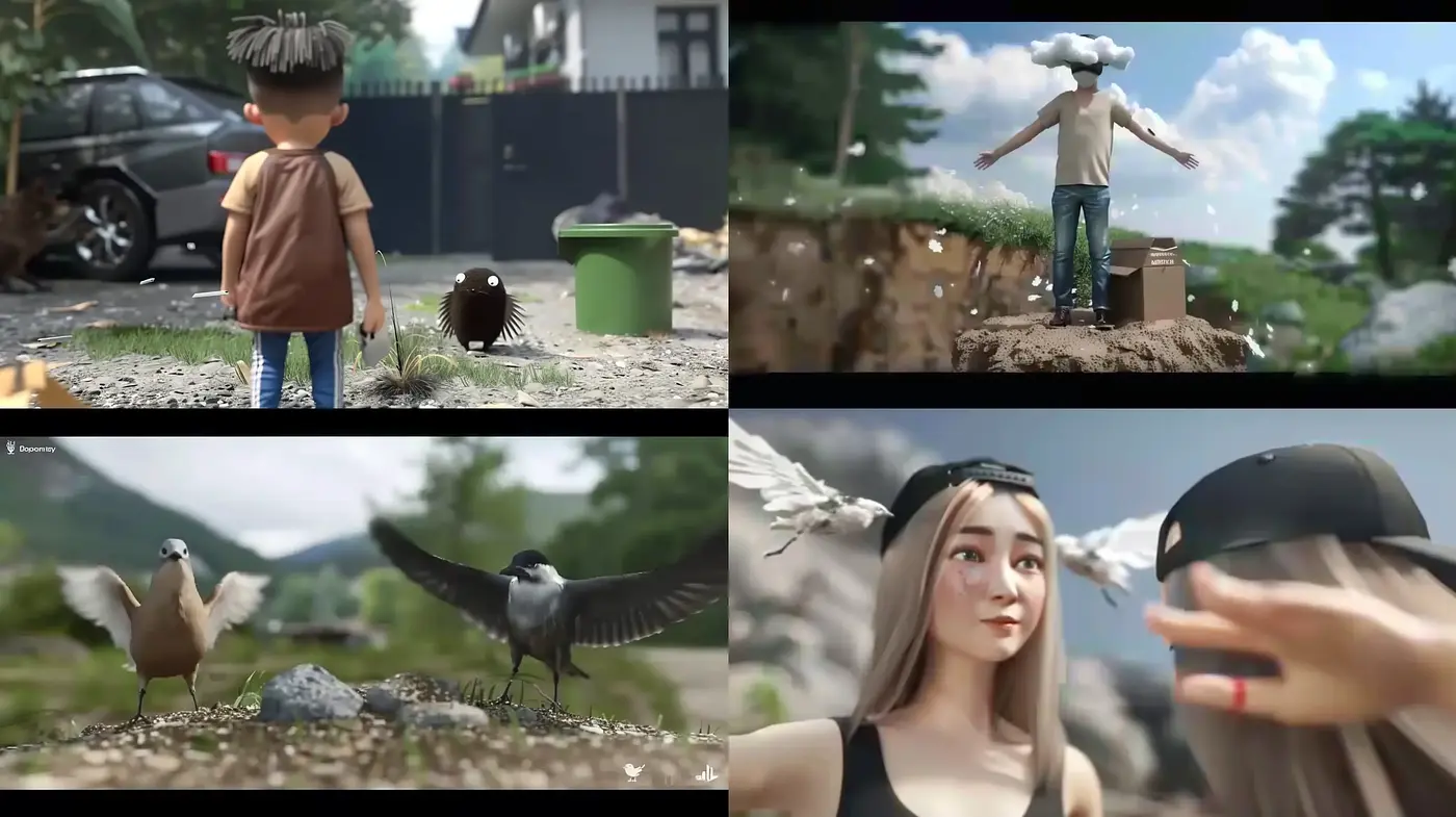 Cinematic Fusion of Hyper-Realism and Surreal Imagination - Midjourney sref style