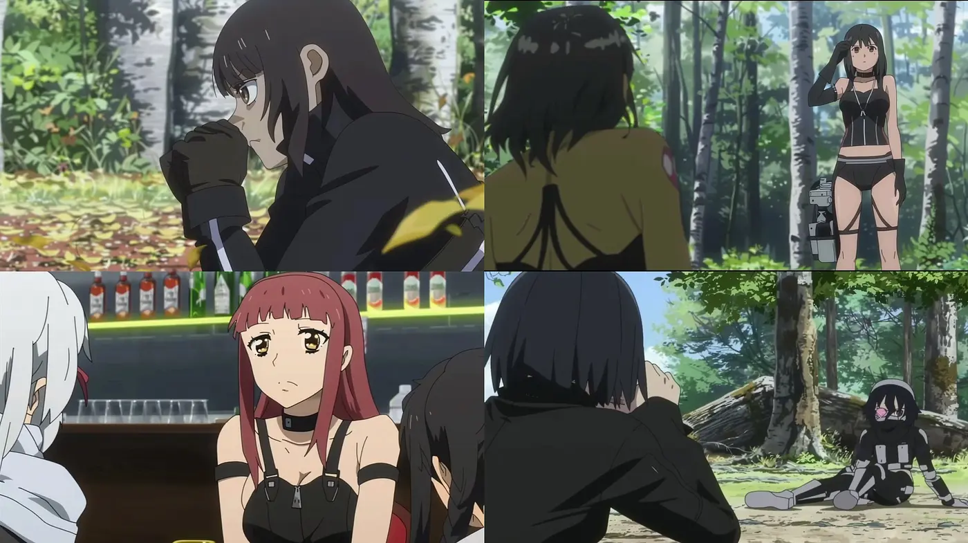 Consistent Anime Essence with Earthy Tones and Soft Textures - Midjourney sref style
