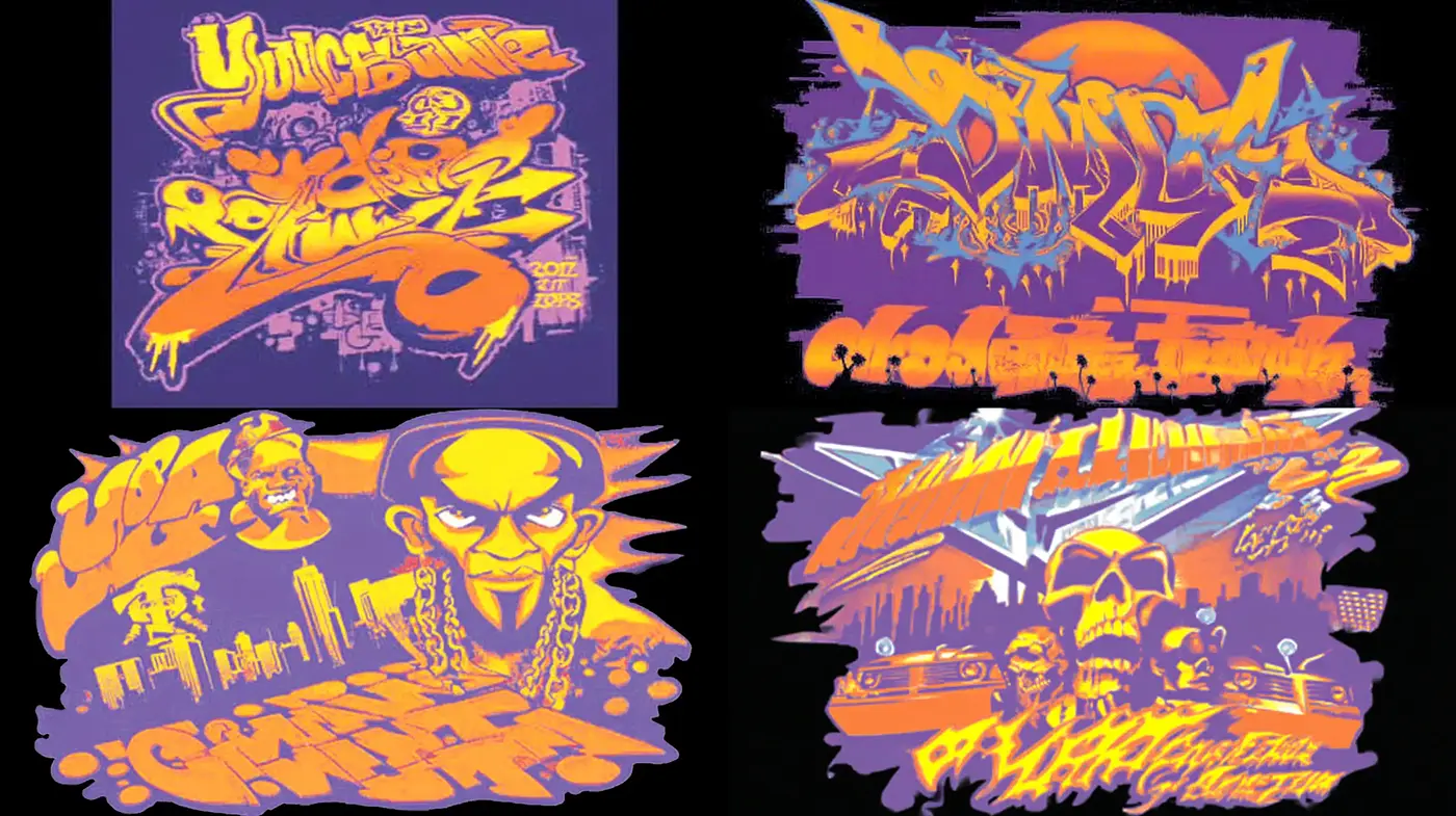Vibrant Pop Art-Inspired Graffiti with Playful Typography - Midjourney sref style