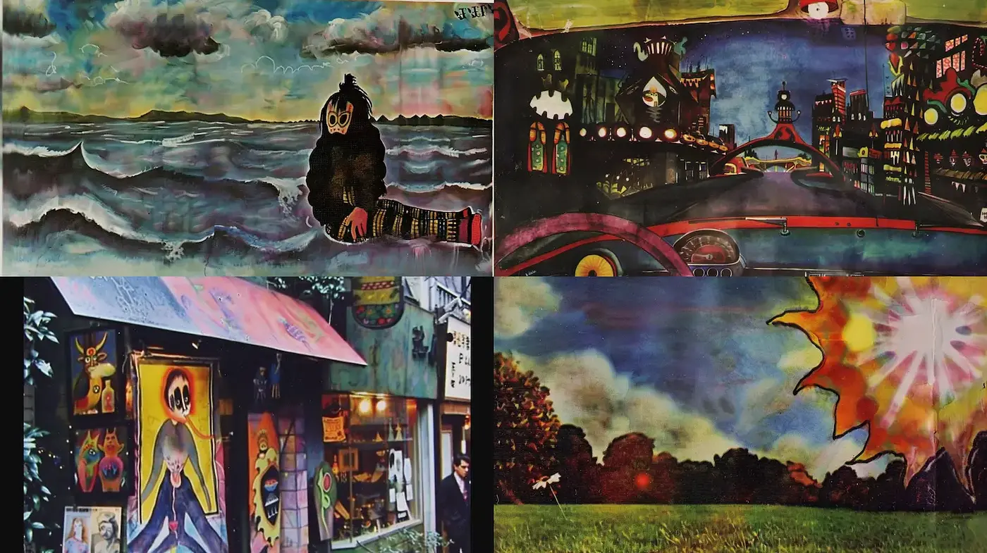 Whimsical, vibrant, and dreamlike art with a surreal touch - Midjourney sref style