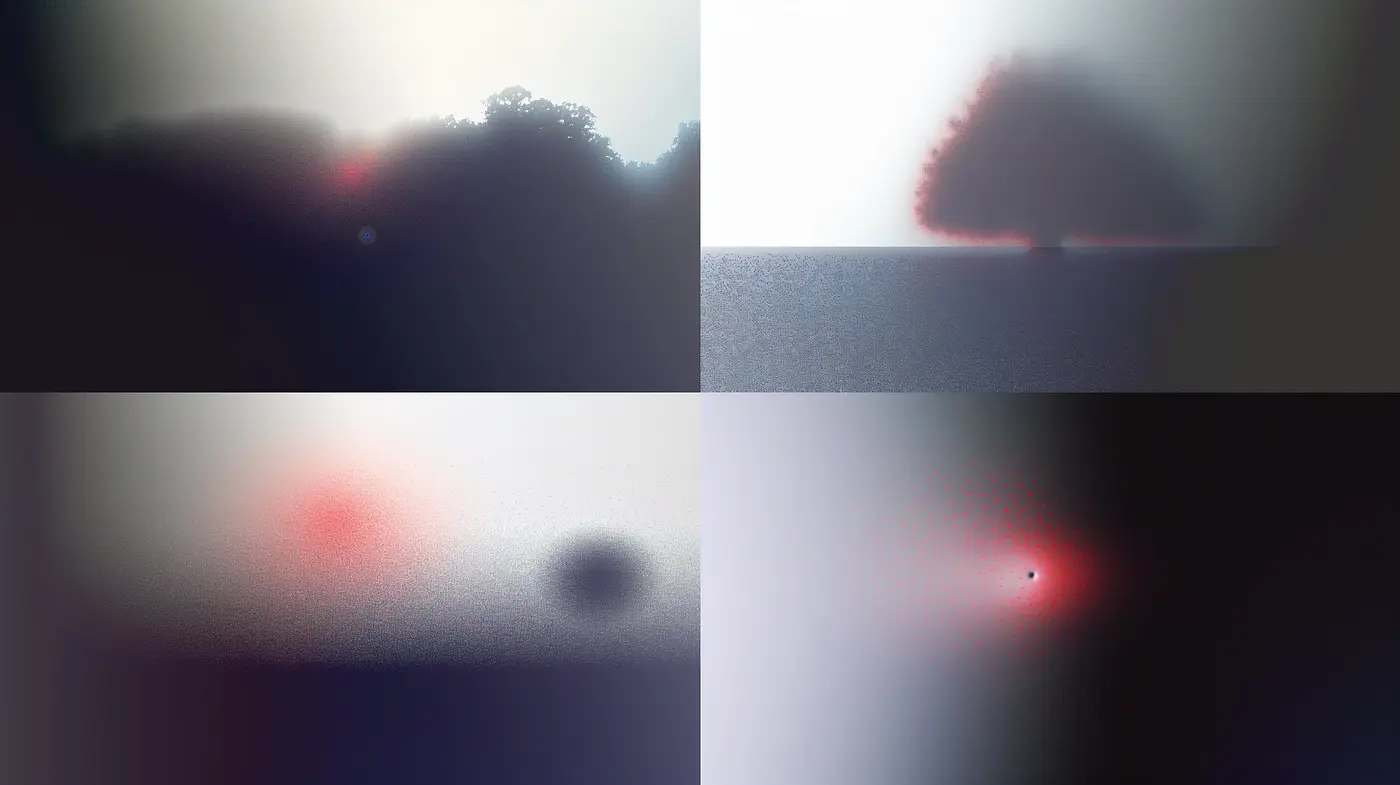 Ethereal Haze and Twilight Glow: A Study in Abstract Atmospheric Textures - Midjourney sref style