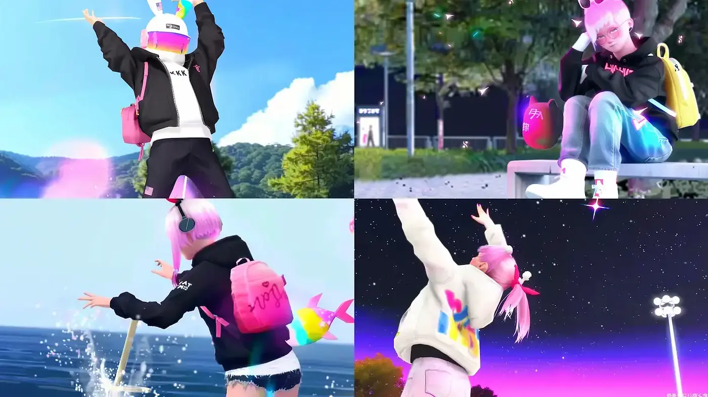Youthful Vibrance with a Playful, Dreamlike Quality - Midjourney sref style