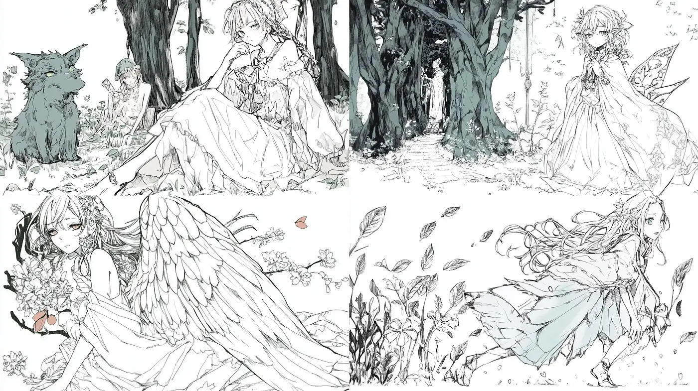 Ethereal Ink-Wash Dreamscapes: A Contemporary Take on Traditional East Asian Artistic Techniques - Midjourney sref style