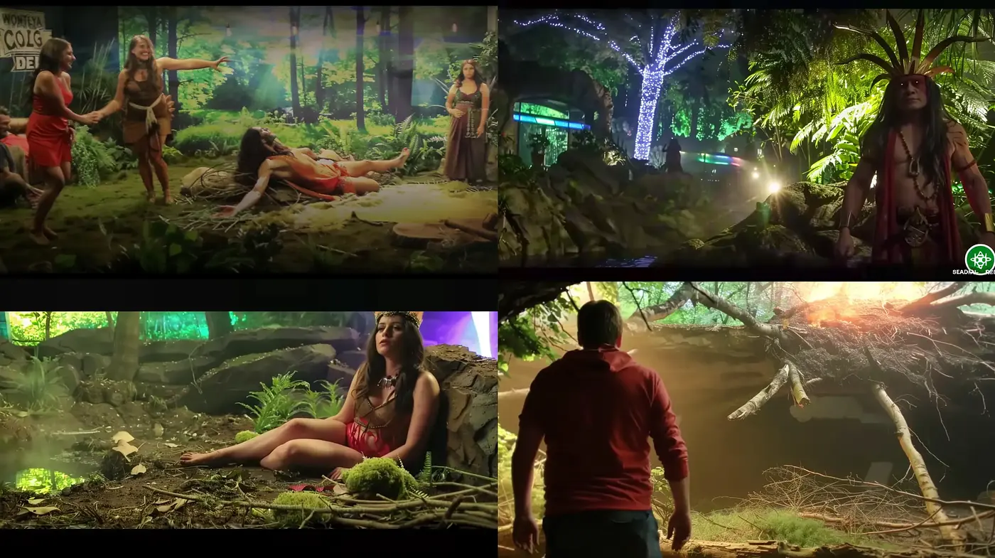 Enigmatic Forest Cinematics: A Fusion of Muted Tones and Ethereal Lighting - Midjourney sref style