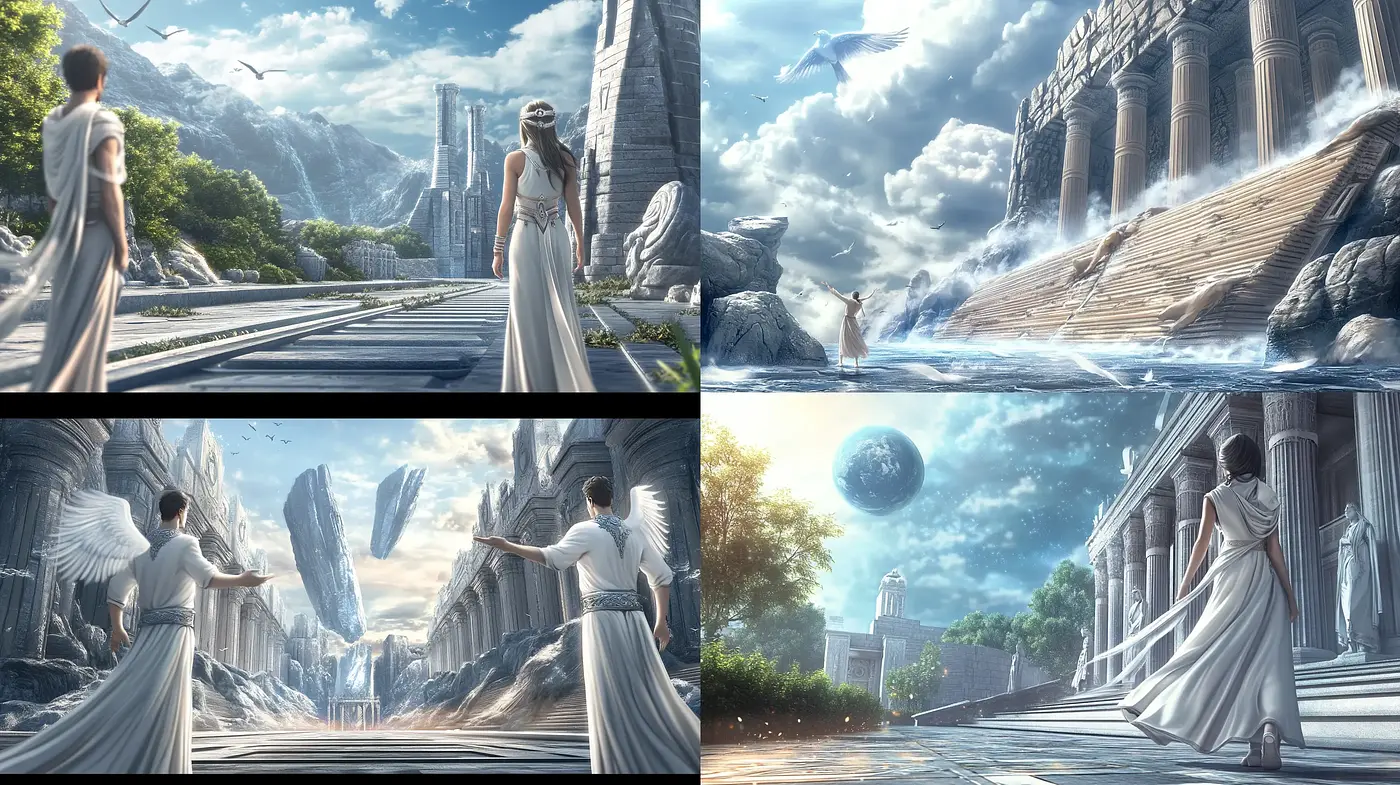 Ethereal Fantasia: Visions of a Mythical World - Midjourney sref style
