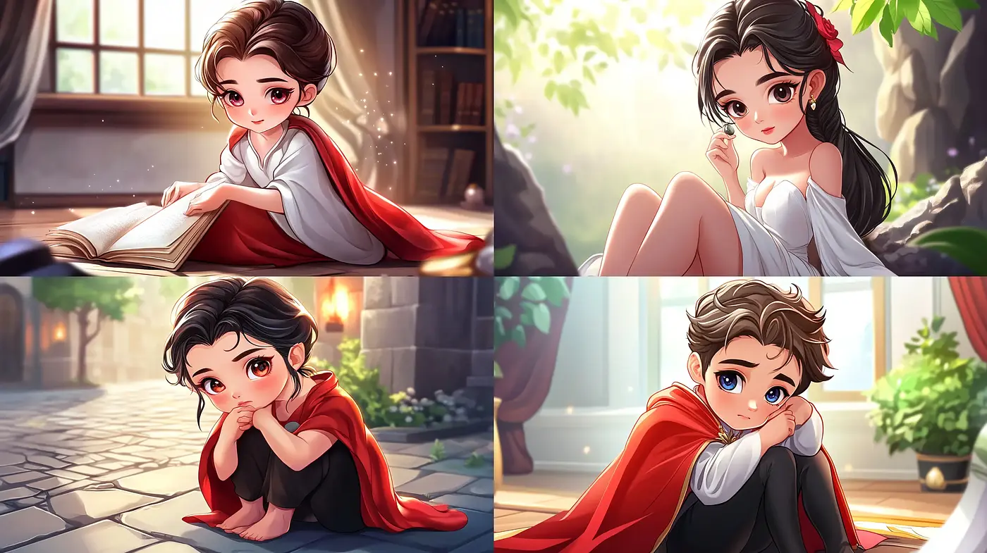 Enchanting Luminous Anime-Inspired Illustrations with Ethereal Glow - Midjourney sref style