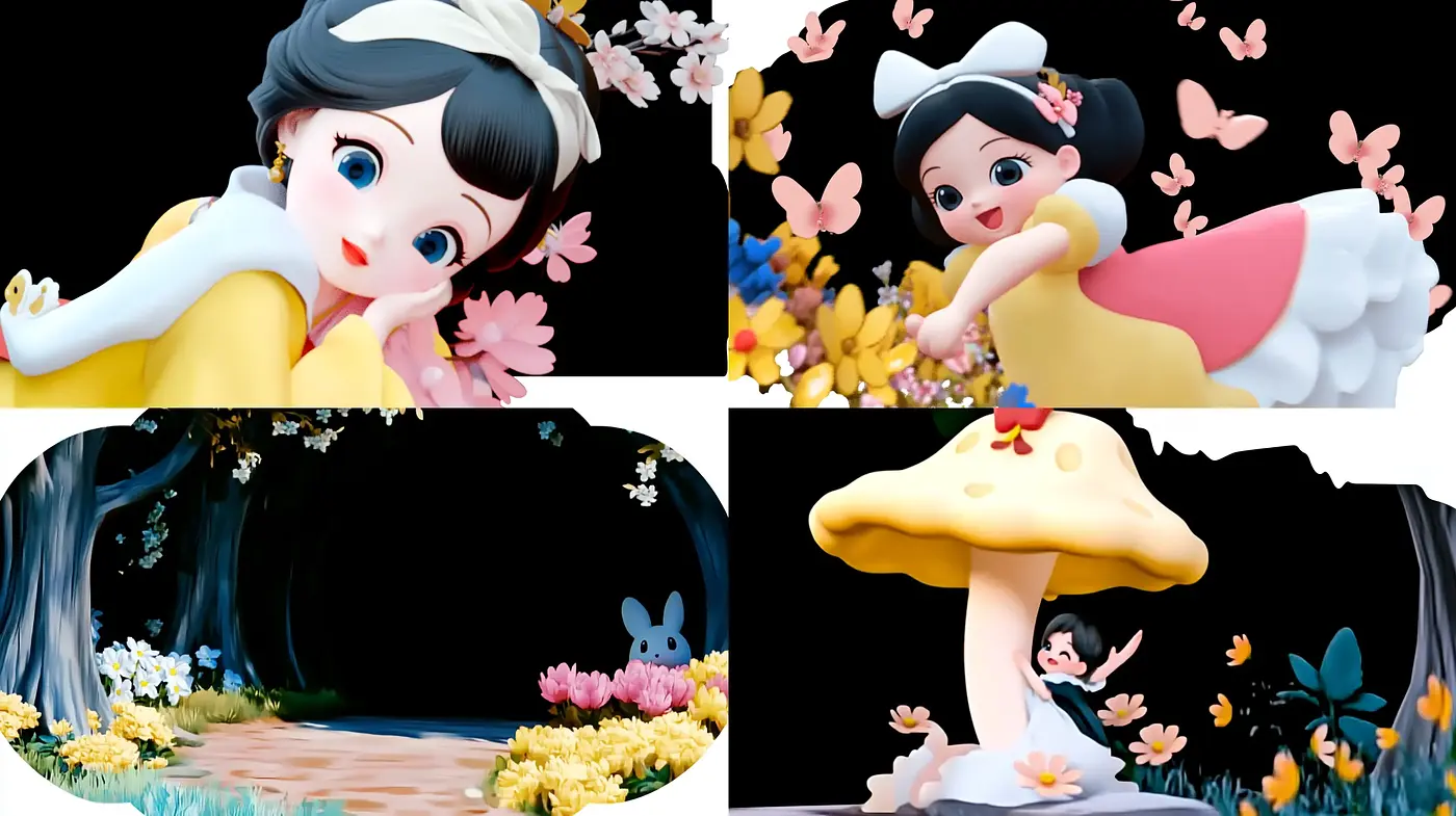 Enchanted Whimsy: A Consistent Dreamy Storybook Illustration Style - Midjourney sref style