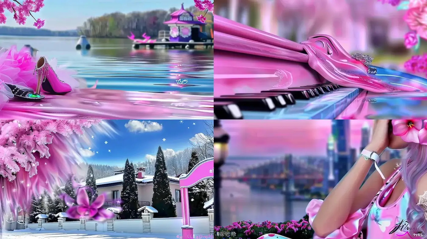 Vibrant and Whimsical Surrealism with Romantic Influences - Midjourney sref style