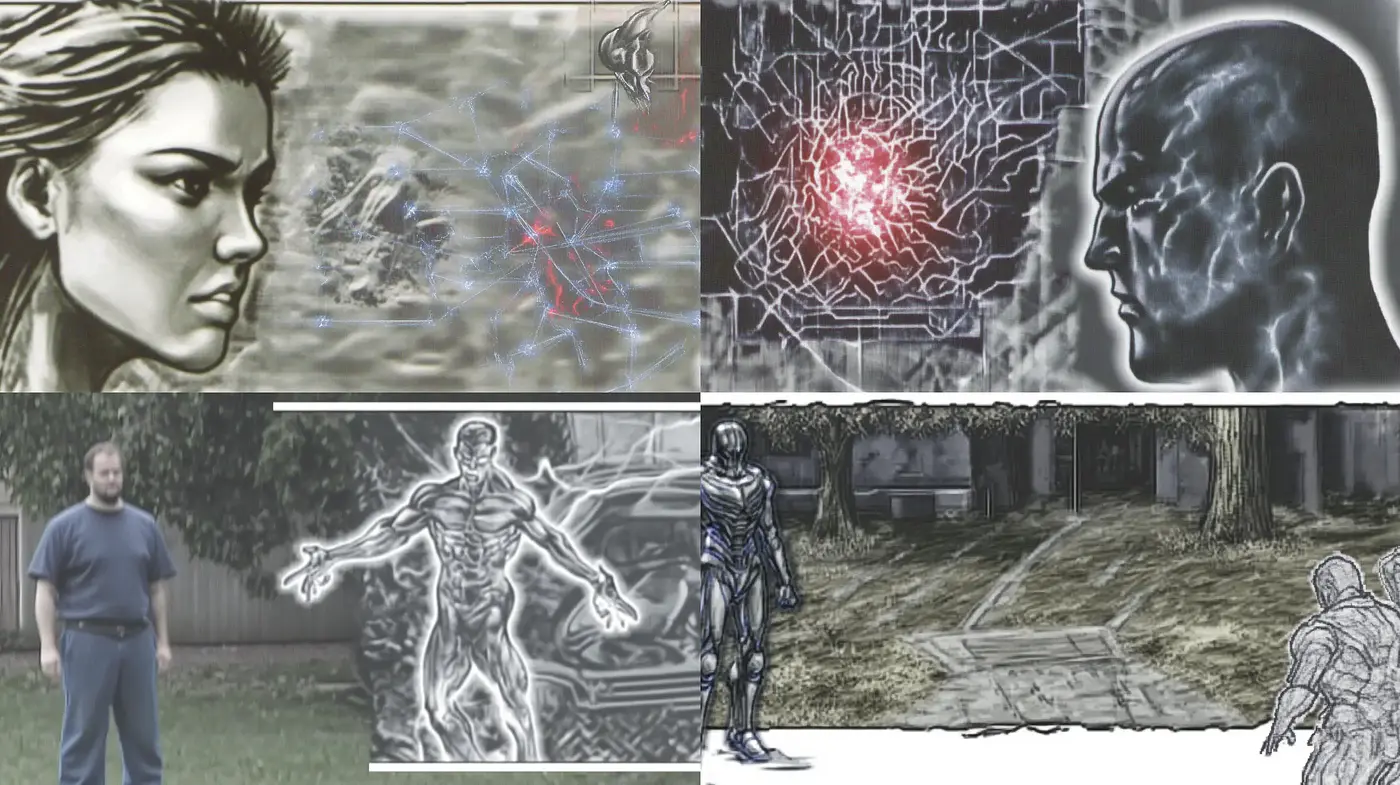 Ethereal Grayscale Dreamscape with Surreal Undertones - Midjourney sref style