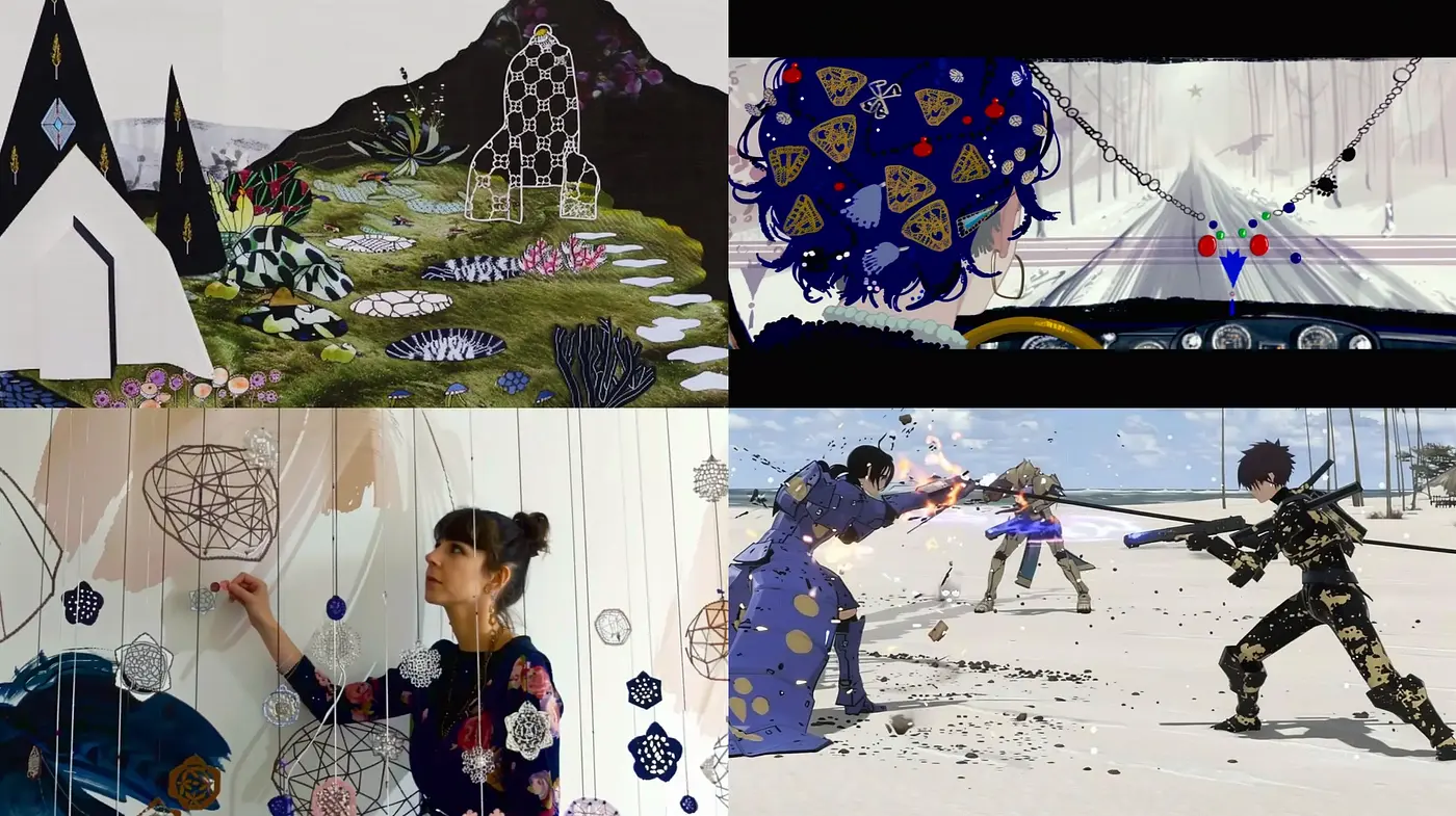 Ethereal Dreamscapes with Surrealist Overtones - Midjourney sref style