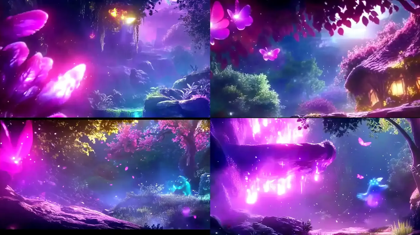 Ethereal Twilight Gleam: A Consistent Vision of Luminous Fantasy Realms - Midjourney sref style