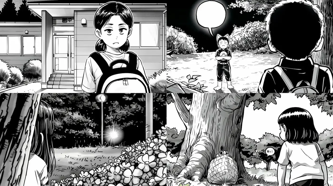 Monochromatic Cartoon Style with a Whimsical Touch - Midjourney sref style