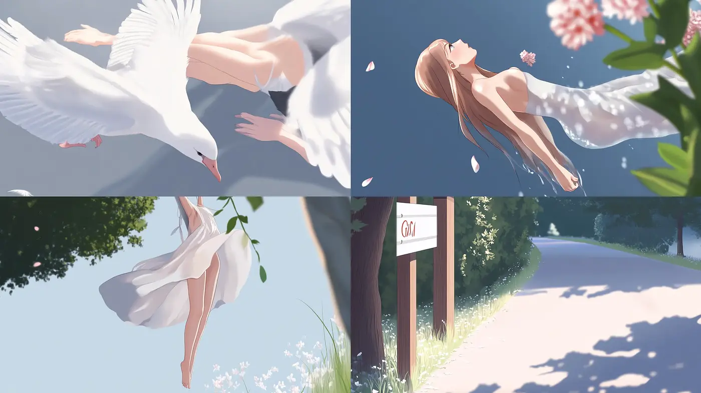 Ethereal Daydreams in Serene Pastel - Midjourney sref style