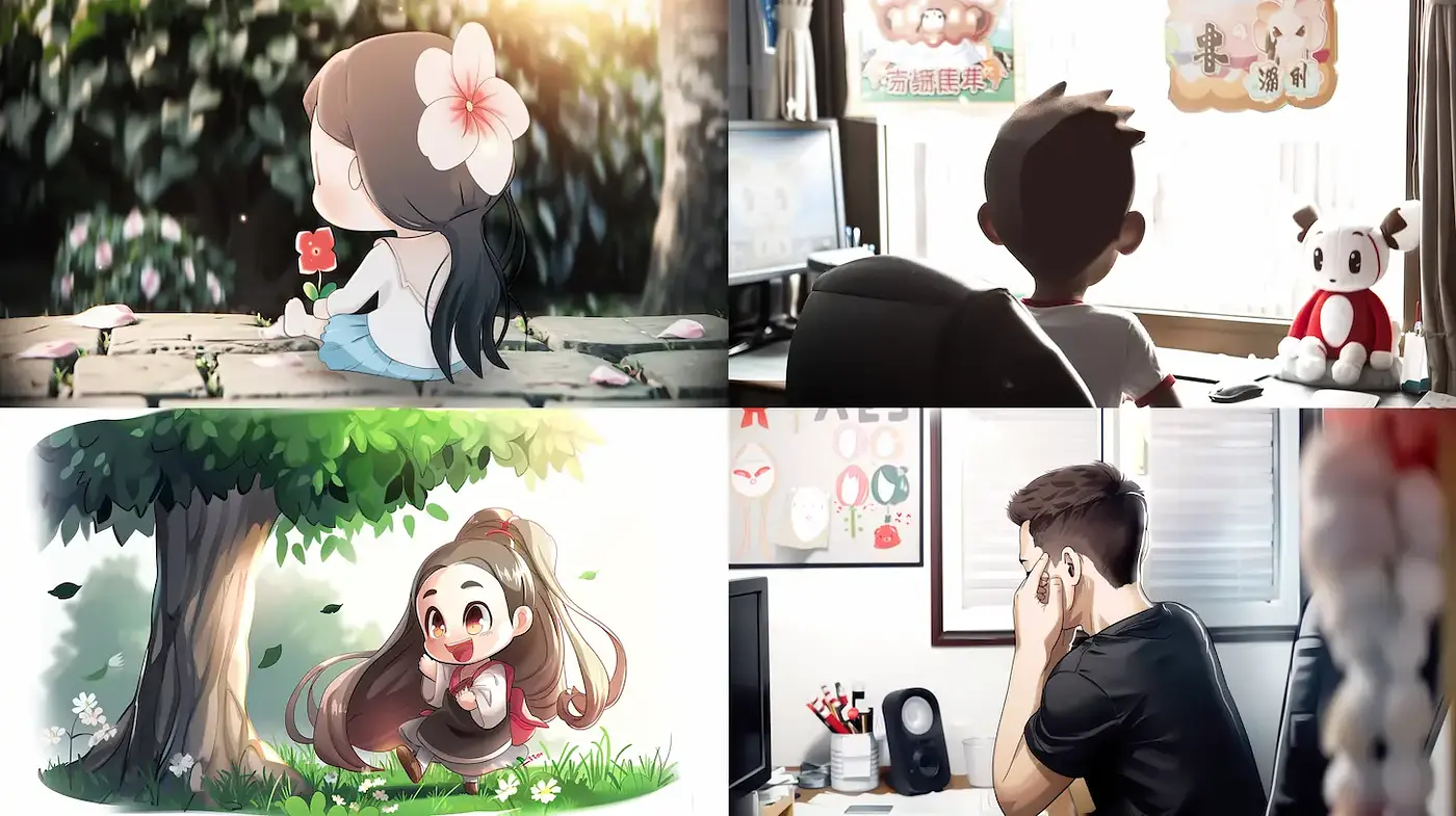 Charming and Whimsical Illustrations with a Touch of Nostalgia - Midjourney sref style