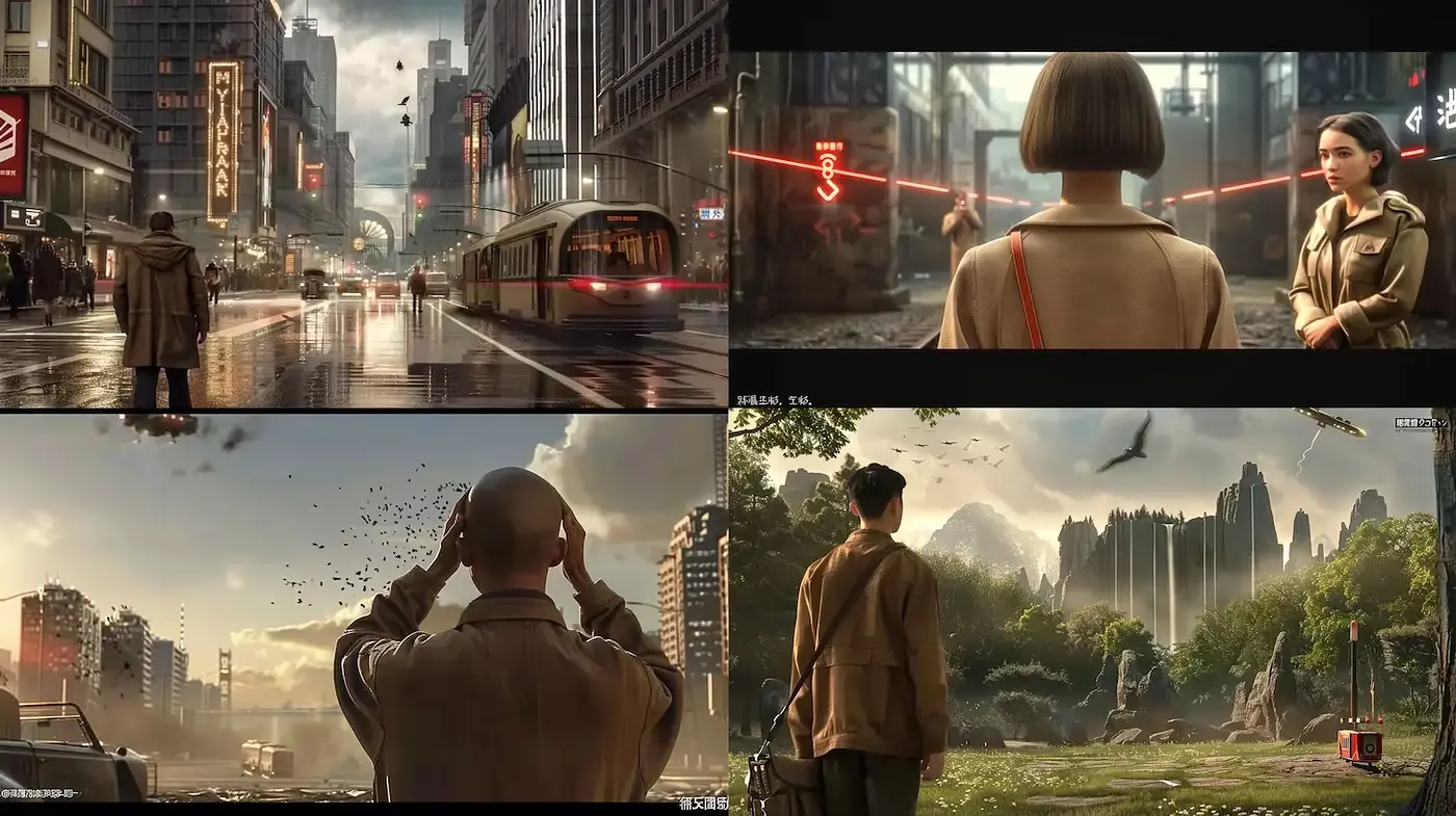 Futuristic Urban Realism with a Touch of Dystopia and Nostalgia - Midjourney sref style