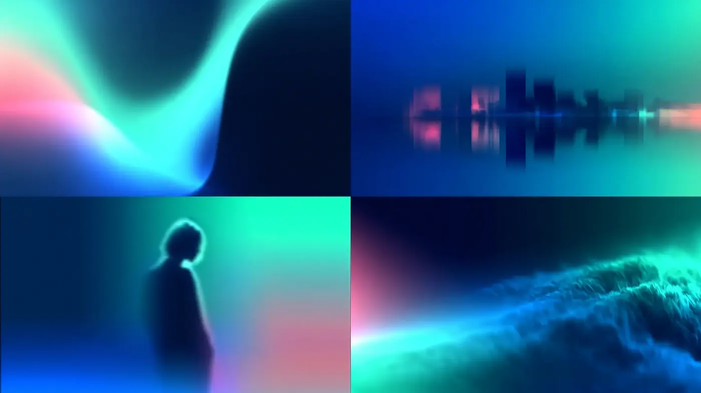 Ethereal and Dreamlike Visuals with a Neon Aesthetic - Midjourney sref style