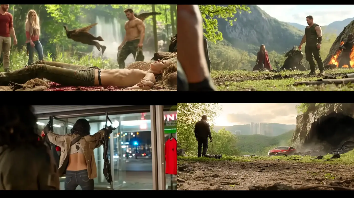 Cinematic Essence with a Naturalistic Tinge - Midjourney sref style
