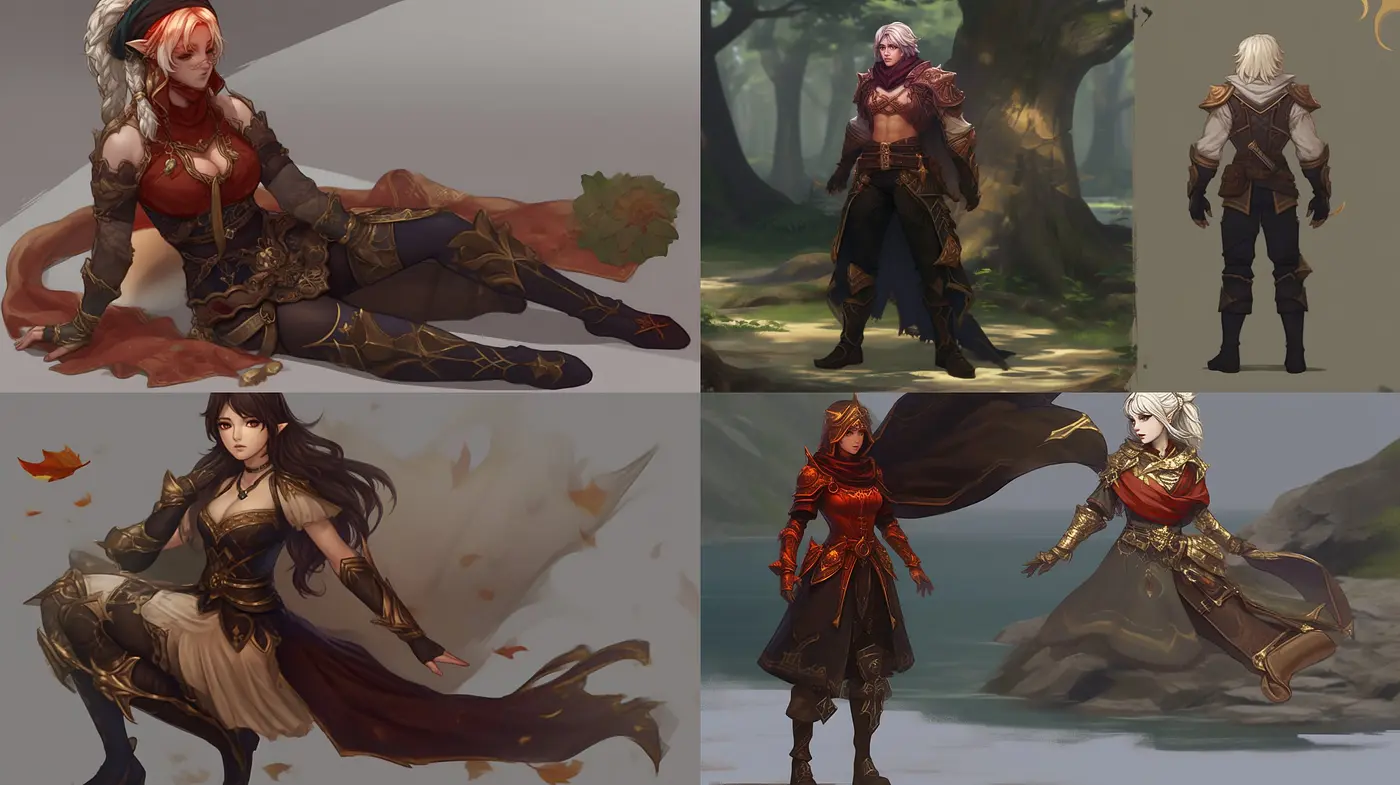 Dreamlike Fusion of Fantasy and Subtlety: A Consistent Artistic Exploration - Midjourney sref style