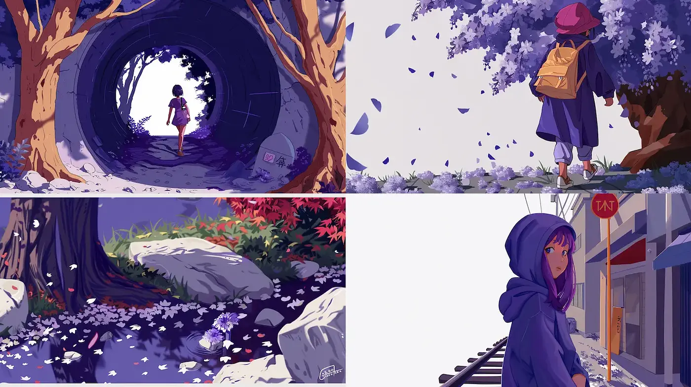 Ethereal and Dreamlike Landscapes with a Touch of Nostalgia - Midjourney sref style