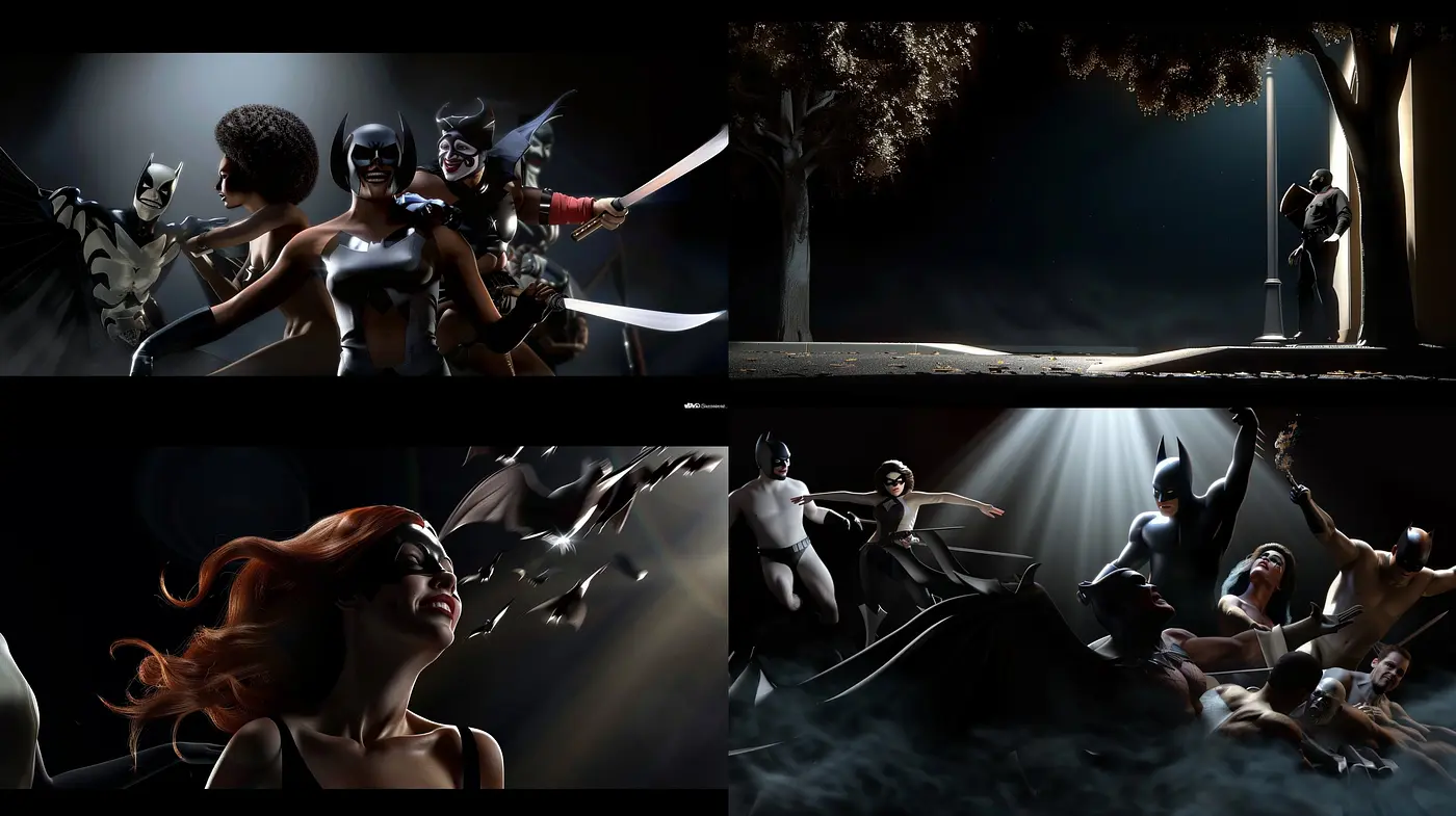 Nocturnal Resonance: A Symphony of Shadows and Light in Cinematic Tableaus - Midjourney sref style