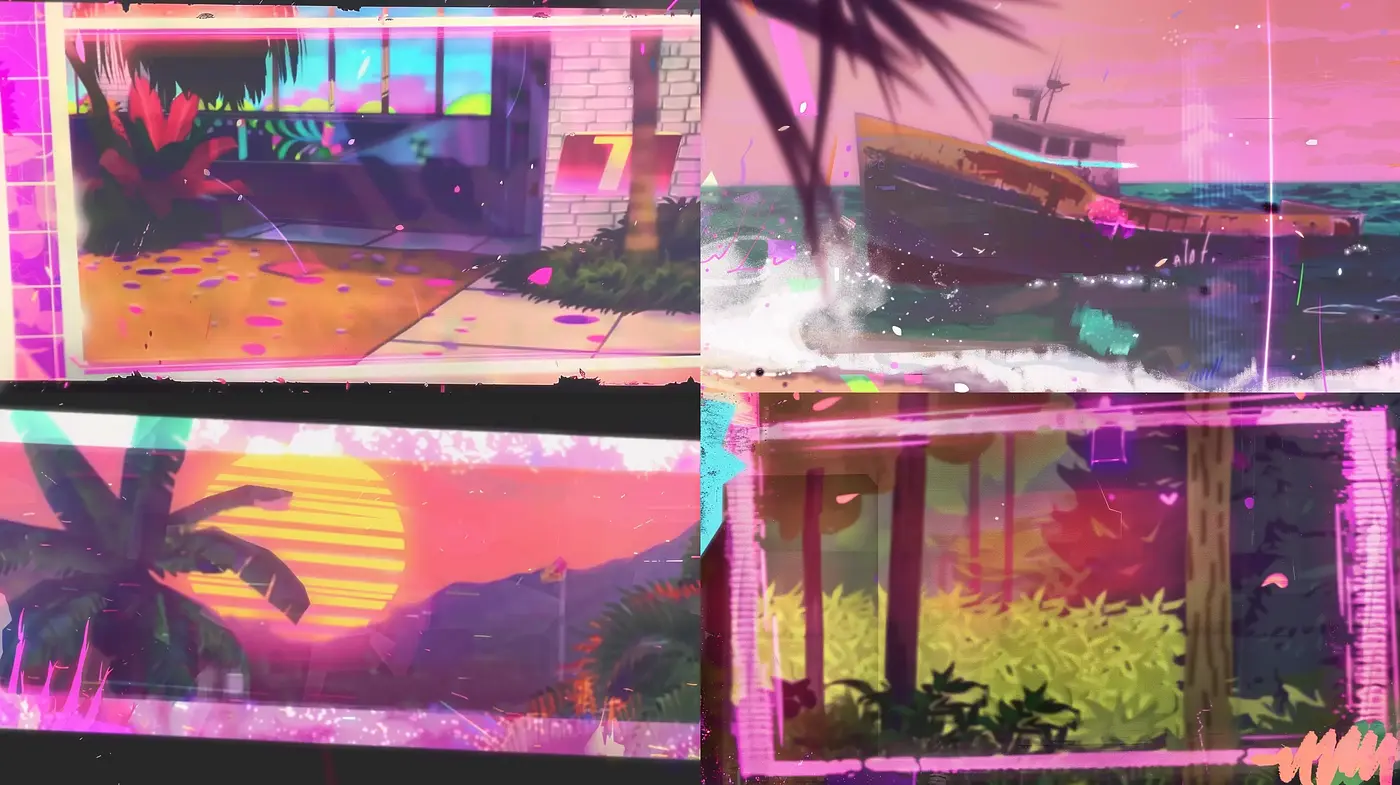 Pastel Dreamscape: A Fusion of Vivid Hues and Soft Textures in Contemporary Digital Art - Midjourney sref style
