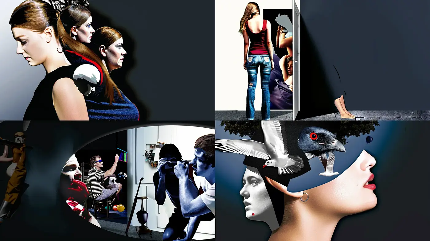 Surrealistic Fusion of Fashion and Photorealism - Midjourney sref style