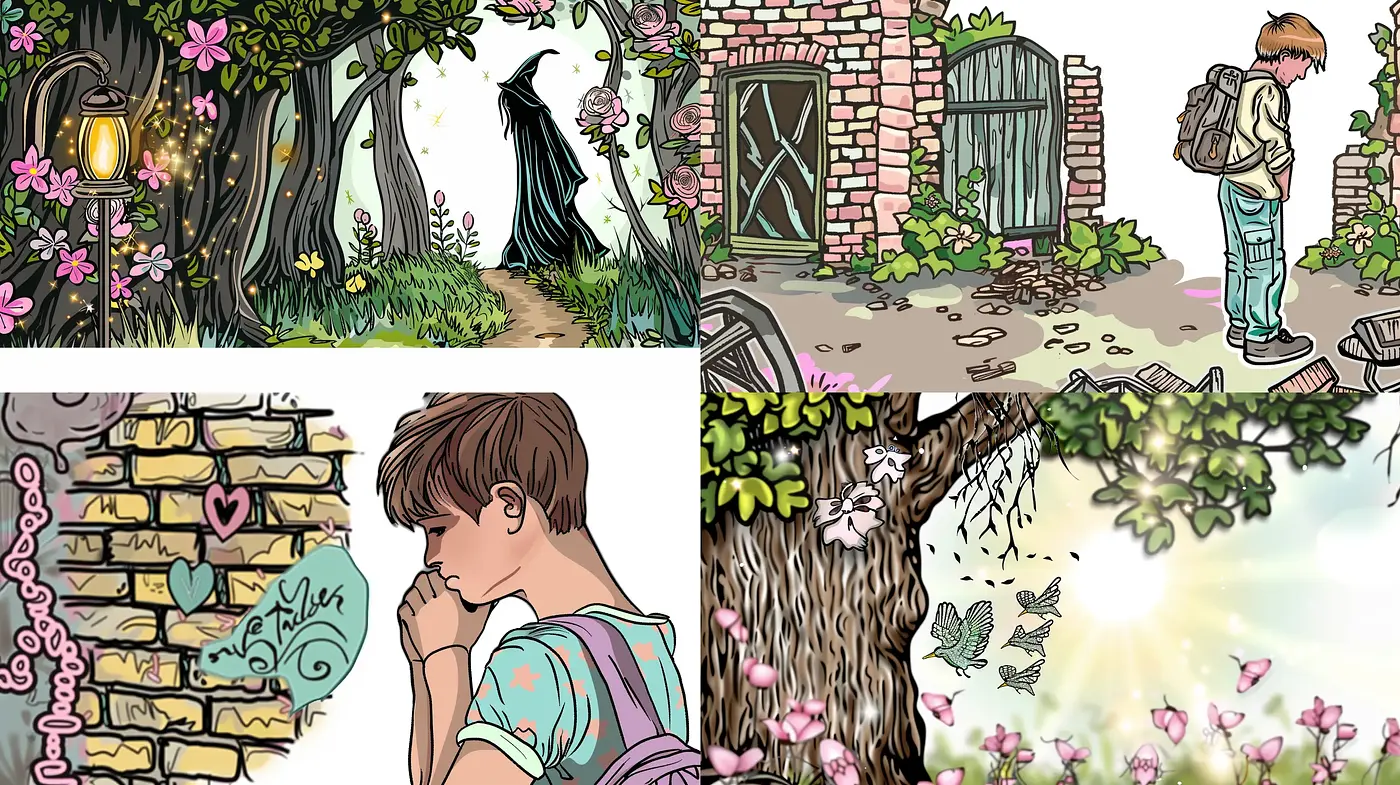 Whimsical Interpretations of Serenity with Pastel Overtones - Midjourney sref style