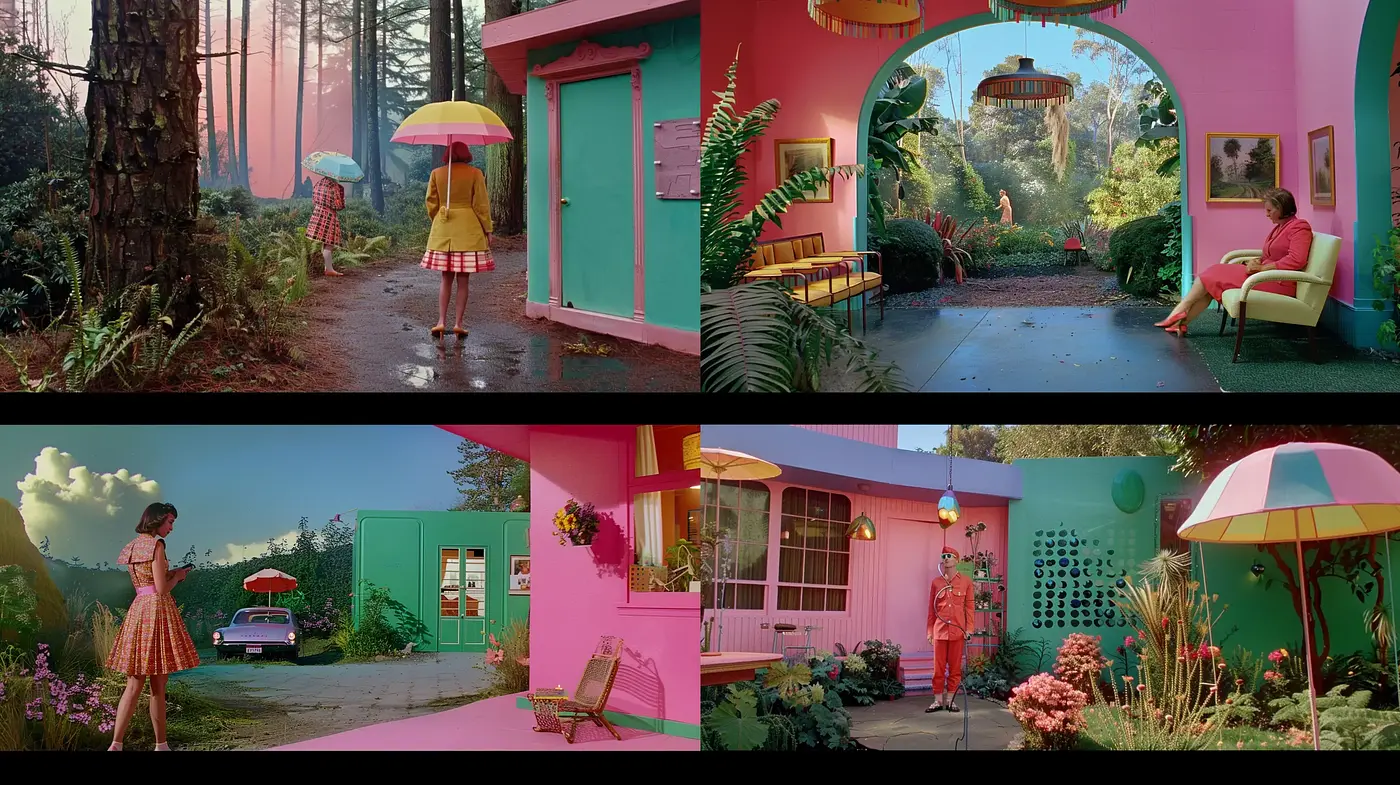 Eclectic Pastel Dreamscape with Surreal Overtones - Midjourney sref style
