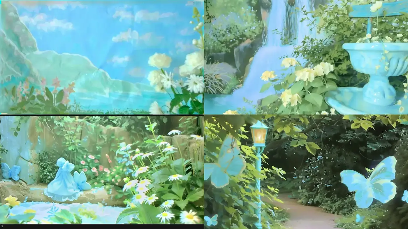 Impressionistic Garden Scenes with Ethereal Softness - Midjourney sref style