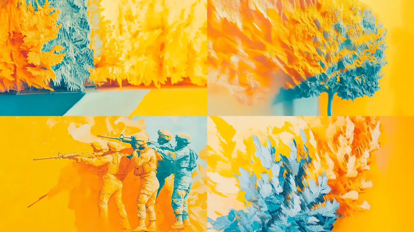 Vibrant Expressionistic Flare With Warm Hues - Midjourney sref style