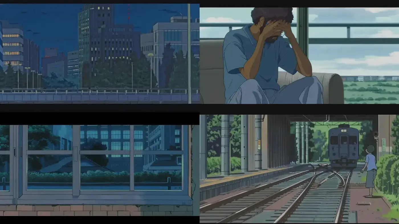 Cinematic and Atmospheric Urban Landscapes with Emotional Depth - Midjourney sref style