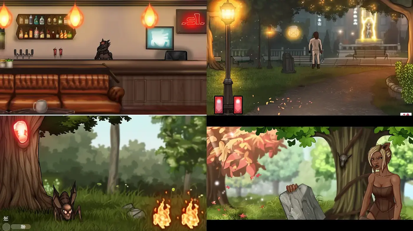 Whimsical animated style with a blend of modern and retro influences - Midjourney sref style