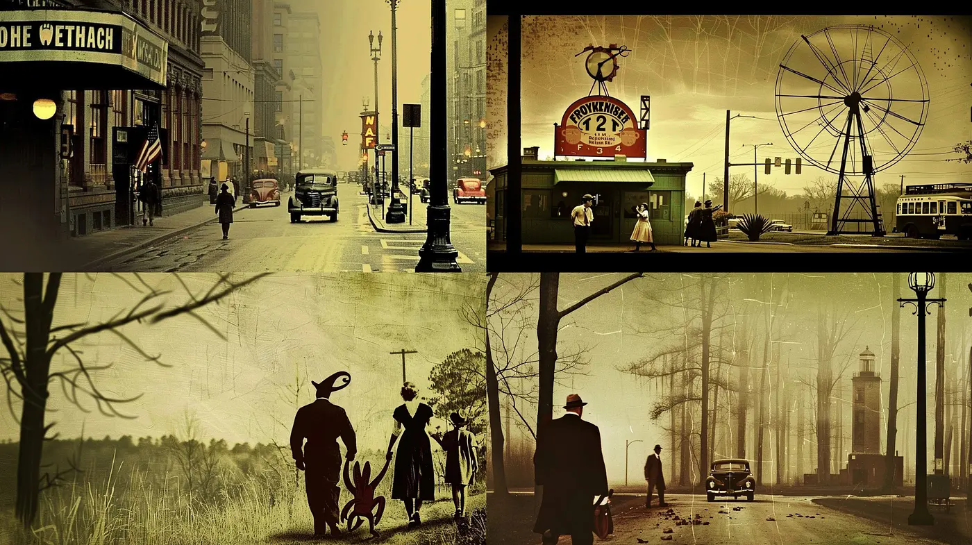 Timeless Sepia Narratives: A Fusion of Nostalgia and Modern Sensibilities in Digital Artistry - Midjourney sref style