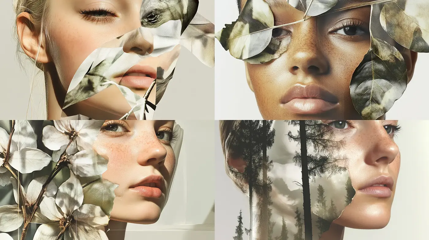 Nature-infused Hyperrealism with a Serene and Ethereal Glow - Midjourney sref style