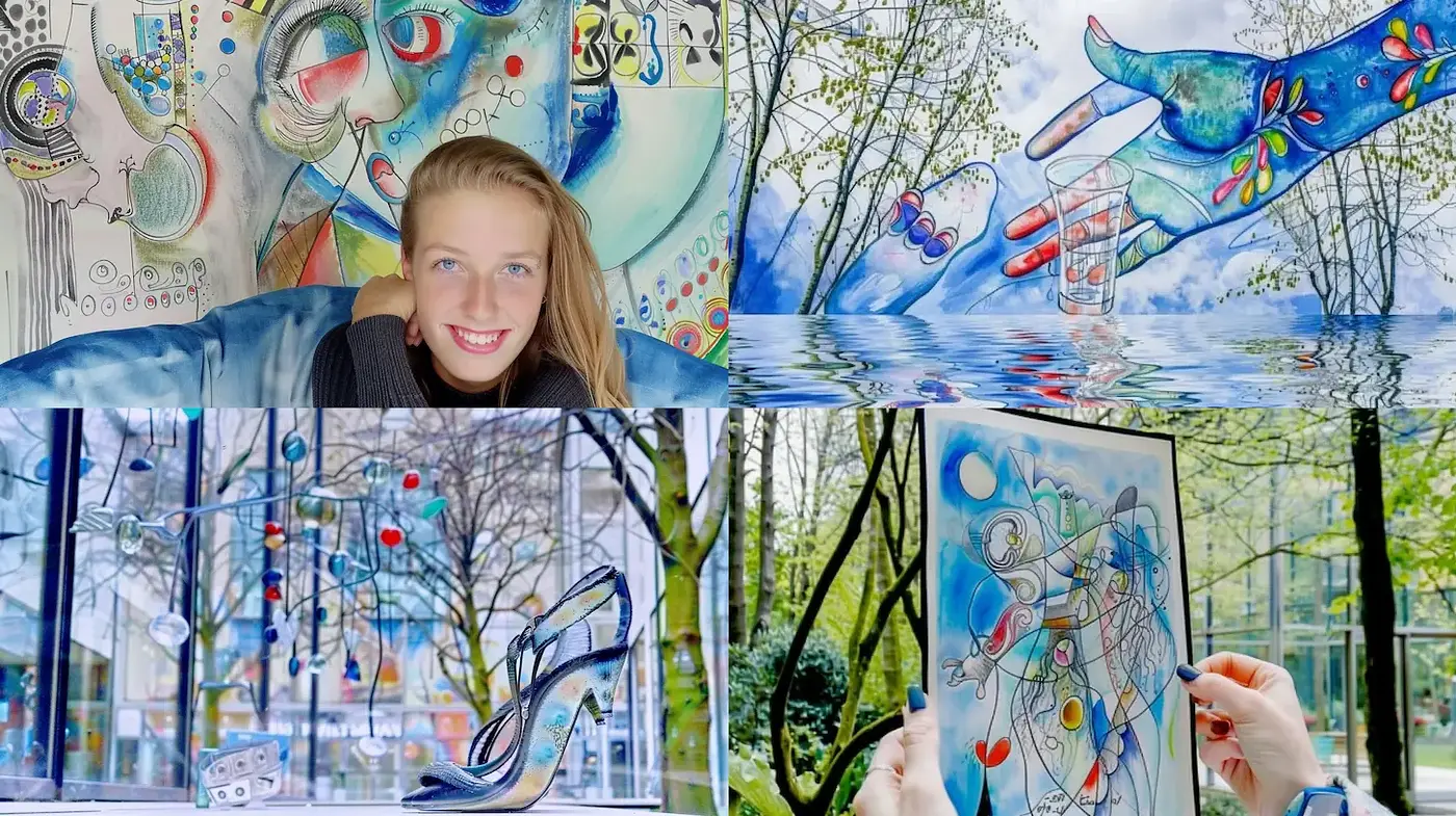 Whimsical and Colorful Expressionism with a Contemporary Touch - Midjourney sref style