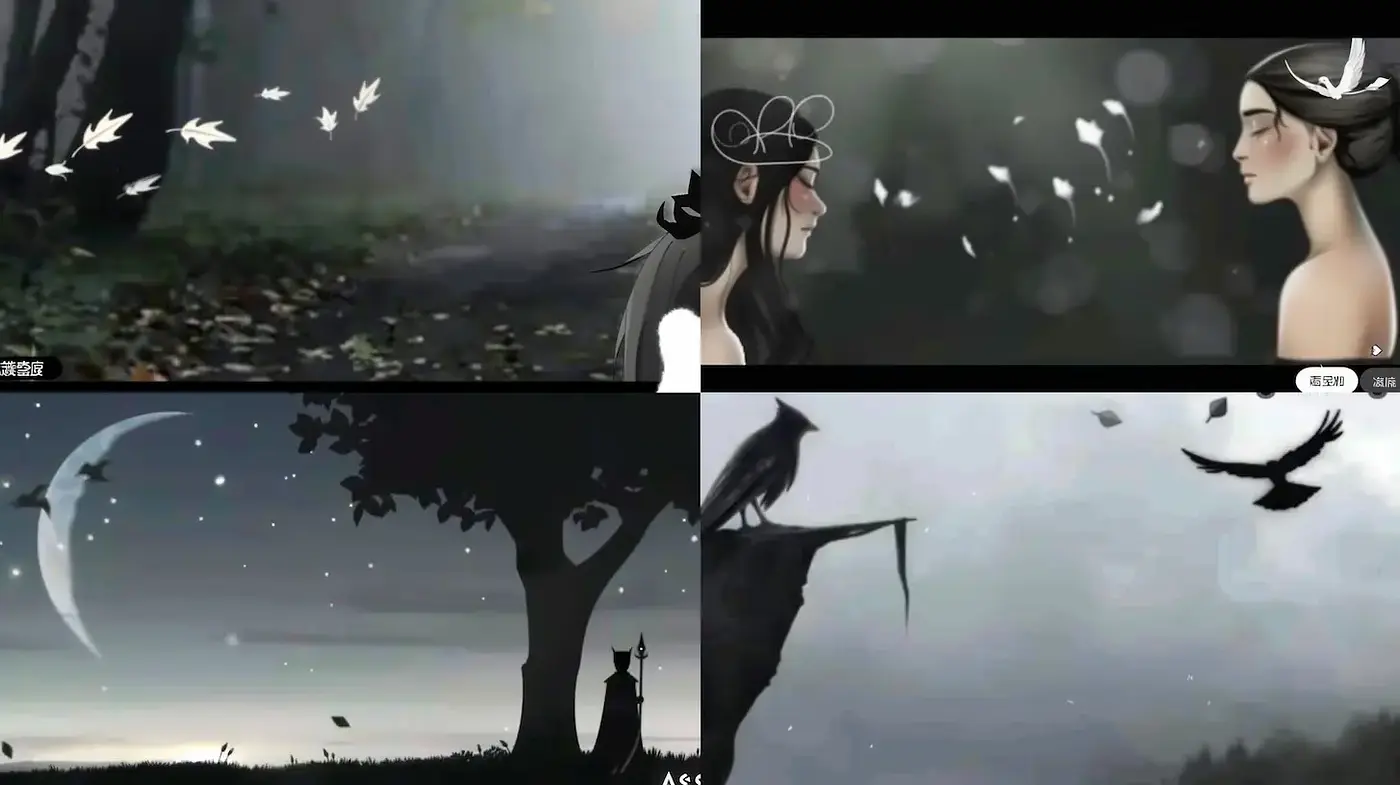 Mysterious and Ethereal Imagery with a Touch of Surrealism - Midjourney sref style