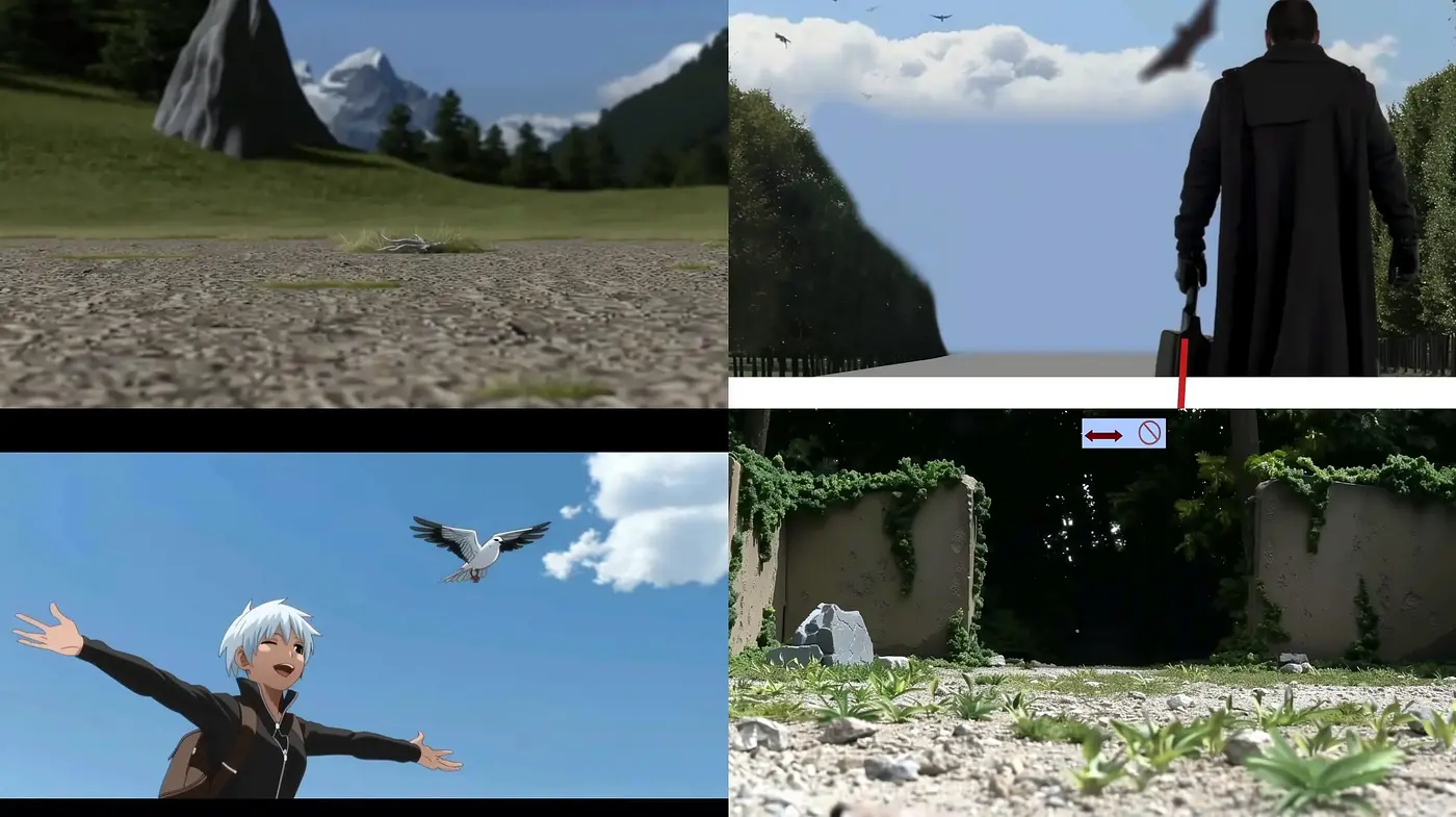Cinematic Blend of Photorealism and CGI - Midjourney sref style