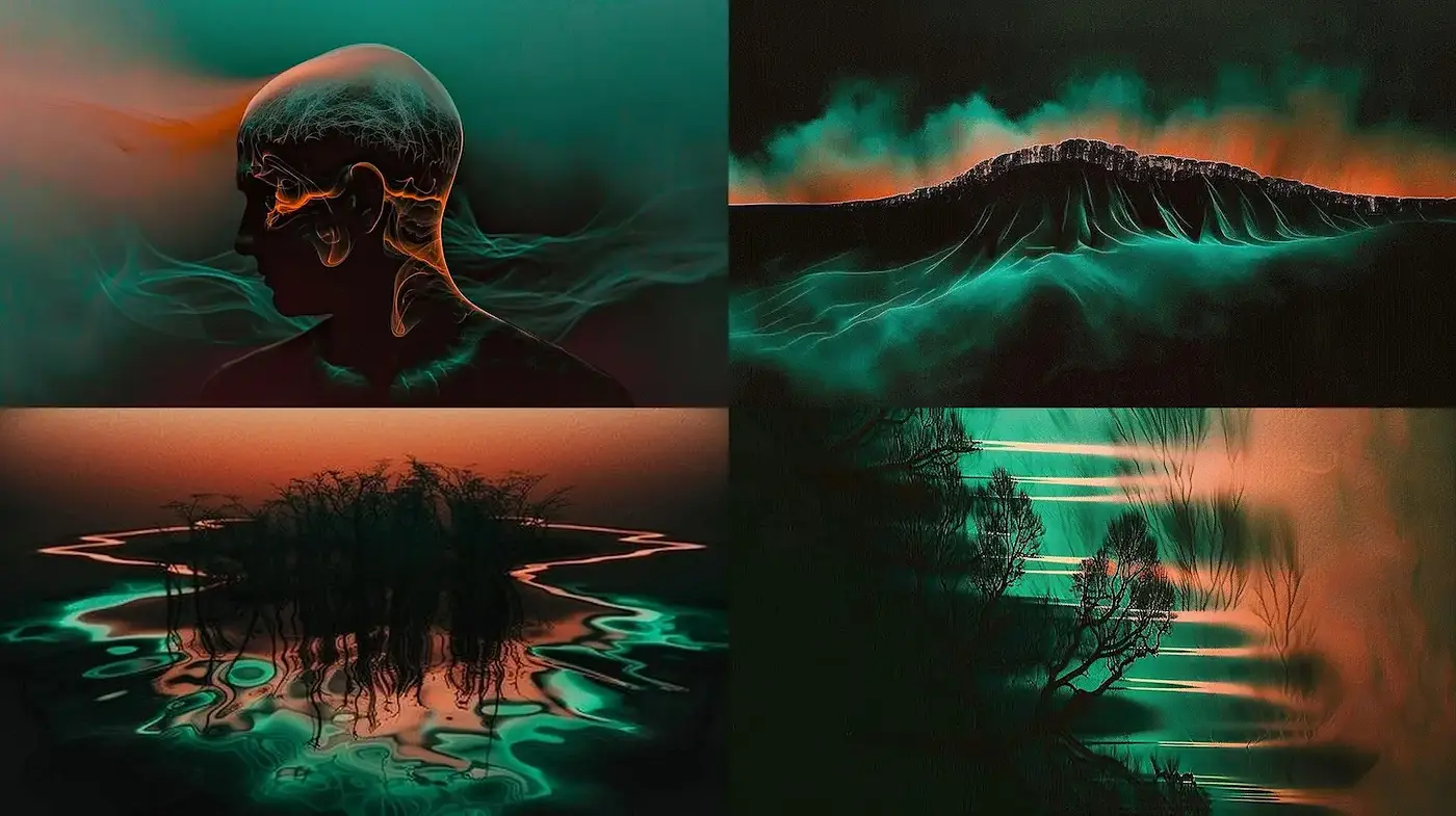 Ethereal and Surreal Imagery with a Modern Aesthetic - Midjourney sref style
