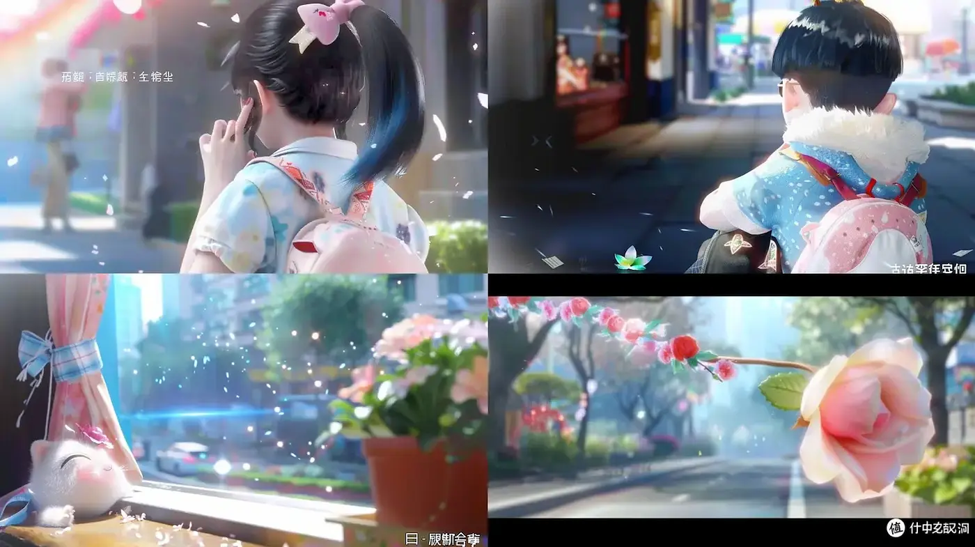 Whimsical and nostalgic exploration through vibrant, airy scenes - Midjourney sref style