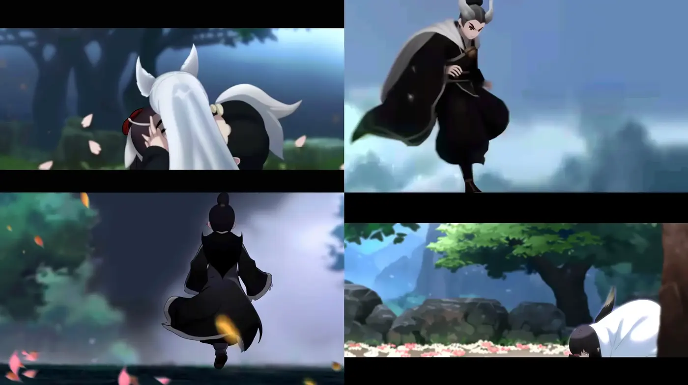 Ethereal Elegance in Animated Fantasy: A Harmonious Blend of Nature and Mystique - Midjourney sref style