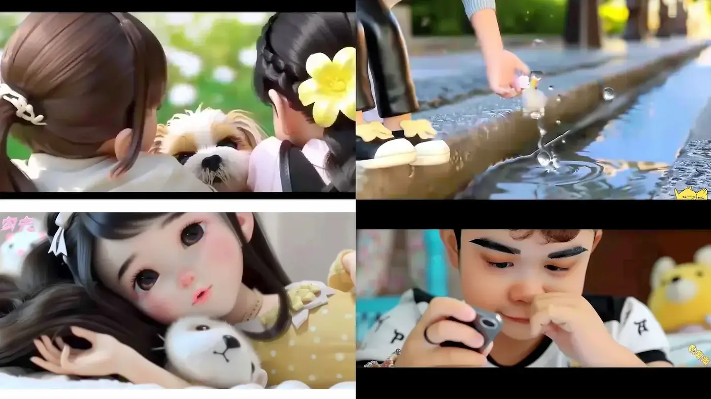 Whimsical and Playful Character Renderings with a Soft Touch - Midjourney sref style